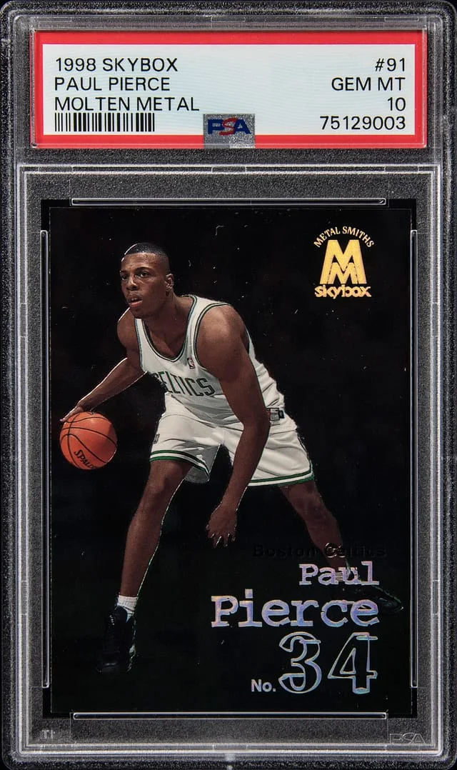 1998-99 SkyBox Molten Metal Paul Pierce #91 card image