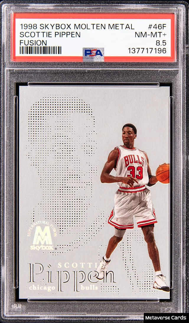 1998-99 SkyBox Molten Metal Scottie Pippen Fusion #46F card image