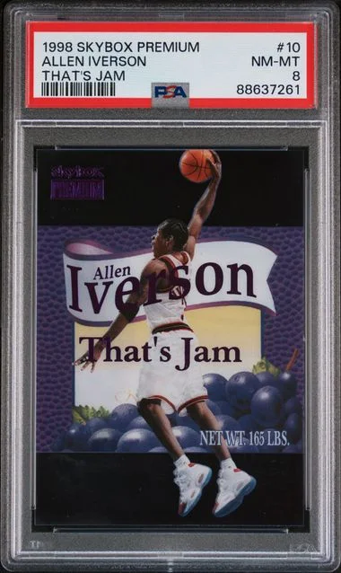 1998-99 SkyBox Premium Allen Iverson That's Jam #10 card image