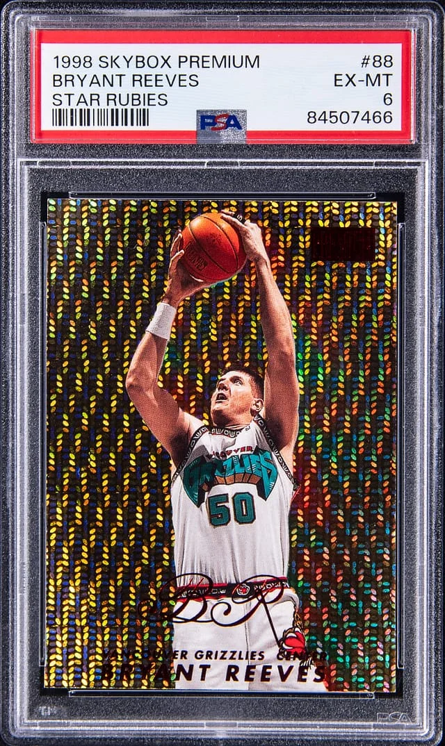 1998-99 SkyBox Premium Bryant Reeves Star Rubies #88 card image