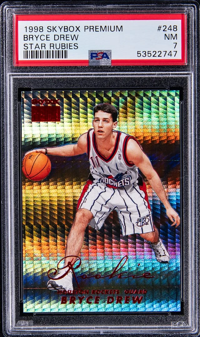 1998-99 SkyBox Premium Bryce Drew Star Rubies #248 card image