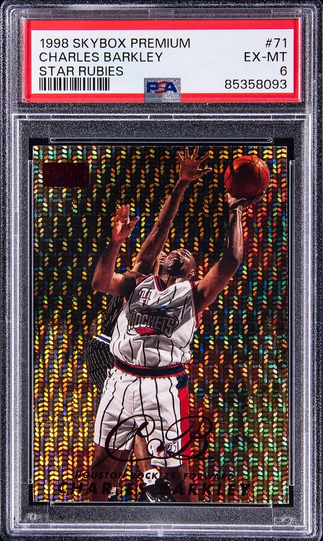 1998-99 SkyBox Premium Charles Barkley Star Rubies #71 card image