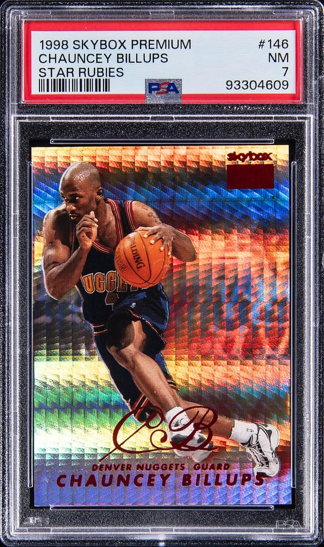 1998-99 SkyBox Premium Chauncey Billups Star Rubies #146 card image