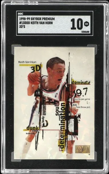 1998-99 SkyBox Premium Keith Van Horn 3D'S #13DDD card image