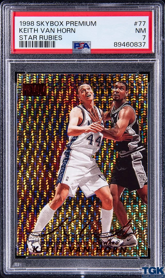 1998-99 SkyBox Premium Keith Van Horn Star Rubies #77 card image