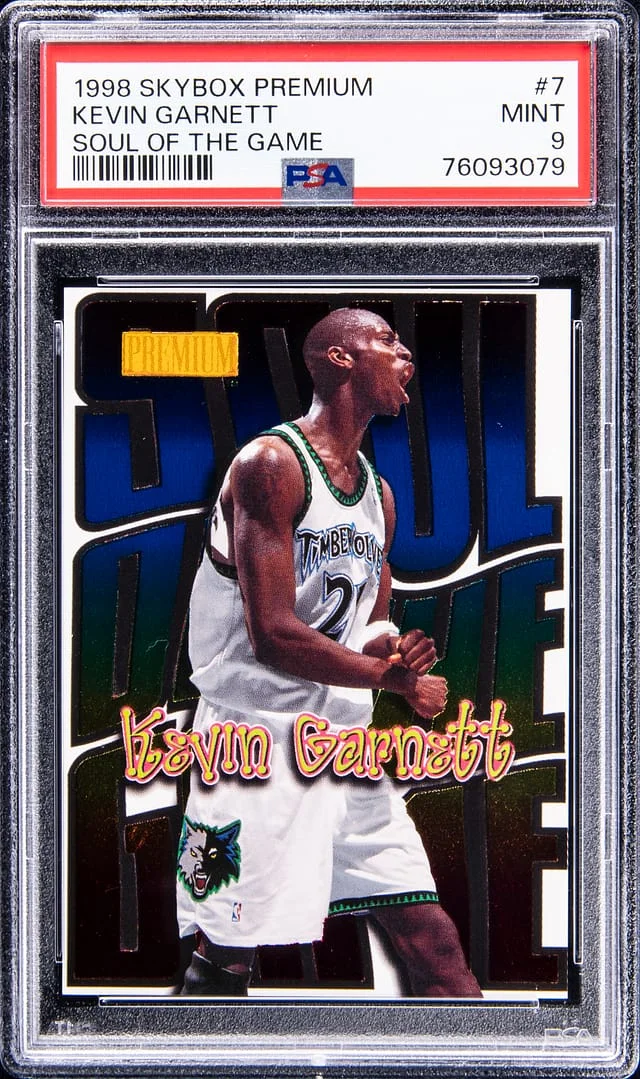 1998-99 SkyBox Premium Kevin Garnett Soul of the Game #7 card image