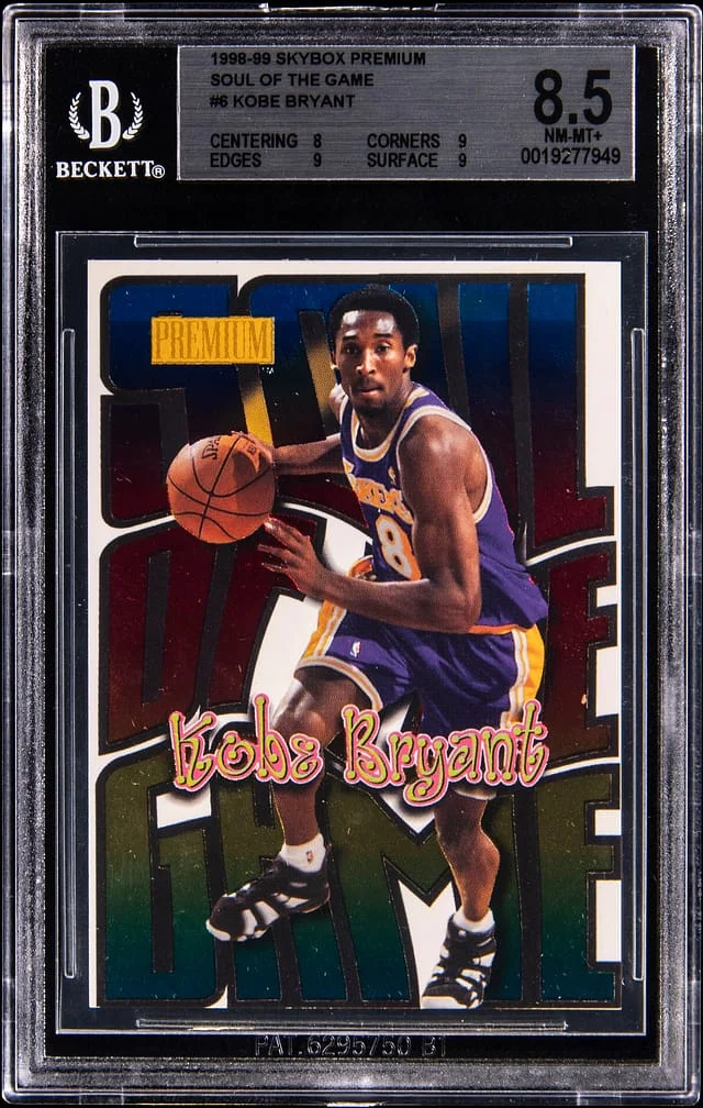 1998-99 SkyBox Premium Kobe Bryant Soul of The Game #6 card image