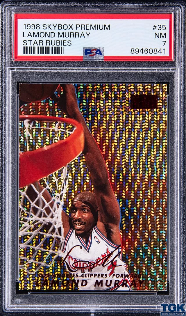 1998-99 SkyBox Premium Lamond Murray Star Rubies #35 card image