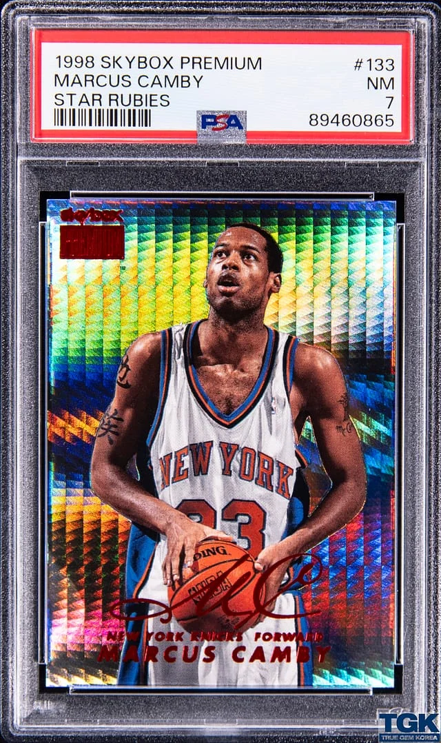 1998-99 SkyBox Premium Marcus Camby Star Rubies #133 card image