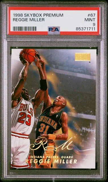1998-99 SkyBox Premium Reggie Miller #67 card image