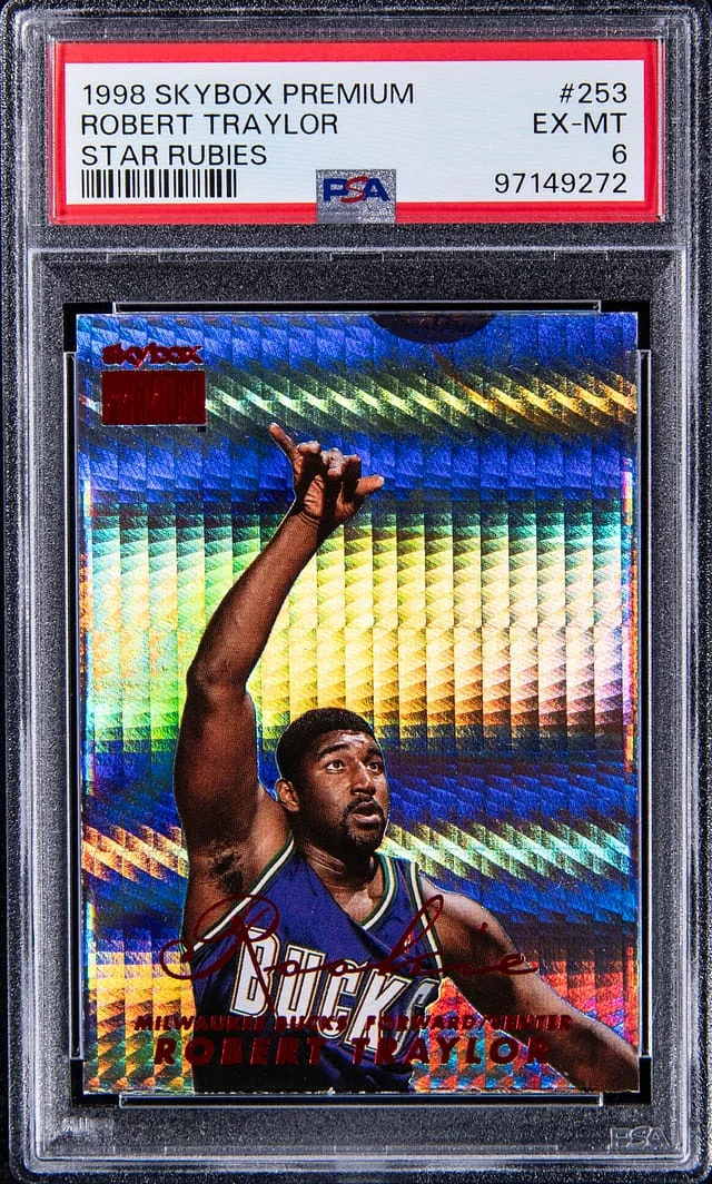 1998-99 SkyBox Premium Robert Traylor Star Rubies #253 card image