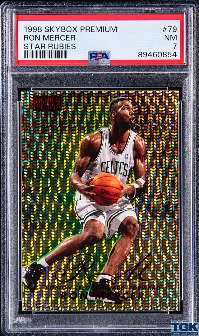 1998-99 SkyBox Premium Ron Mercer Star Rubies #79 card image