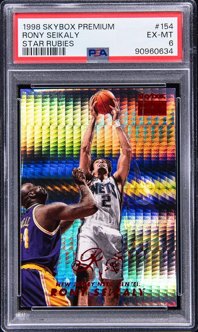 1998-99 SkyBox Premium Rony Seikaly Star Rubies #154 card image