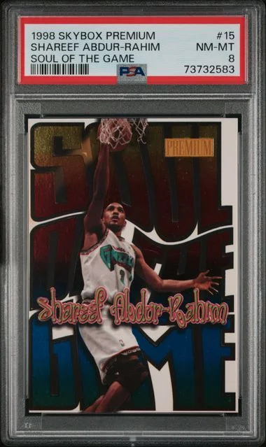 1998-99 SkyBox Premium Shareef Abdur-Rahim Soul Of The Game #15 card image