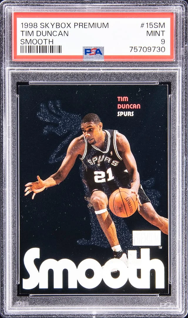 1998-99 SkyBox Premium Tim Duncan Smooth #15SM card image