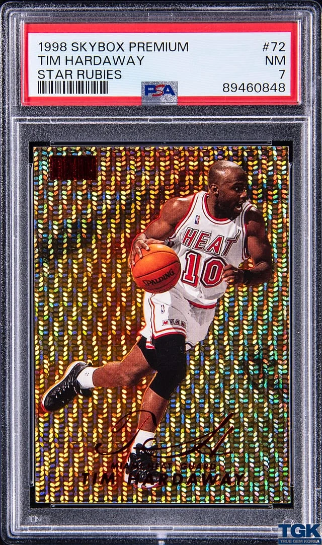 1998-99 SkyBox Premium Tim Hardaway Star Rubies #72 card image