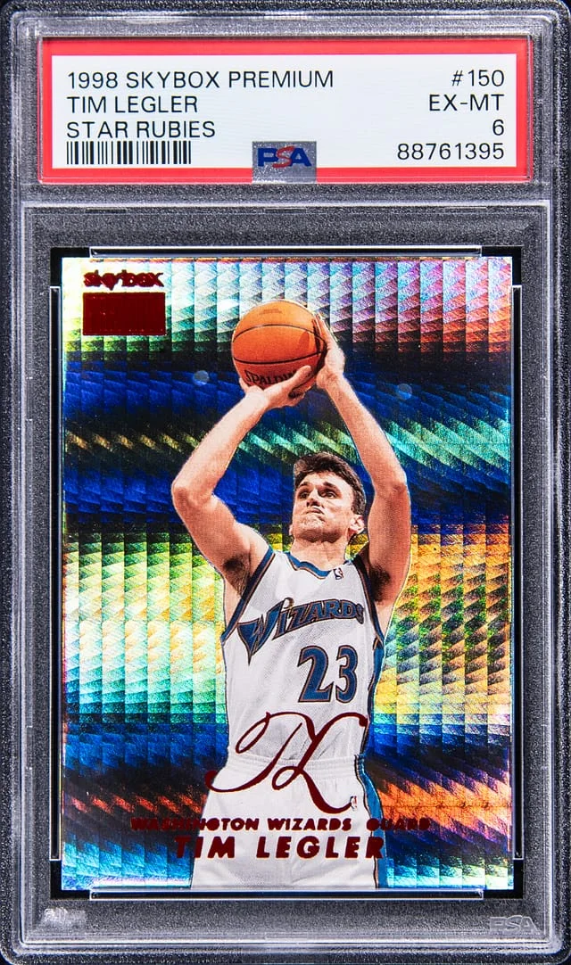 1998-99 SkyBox Premium Tim Legler Star Rubies #150 card image
