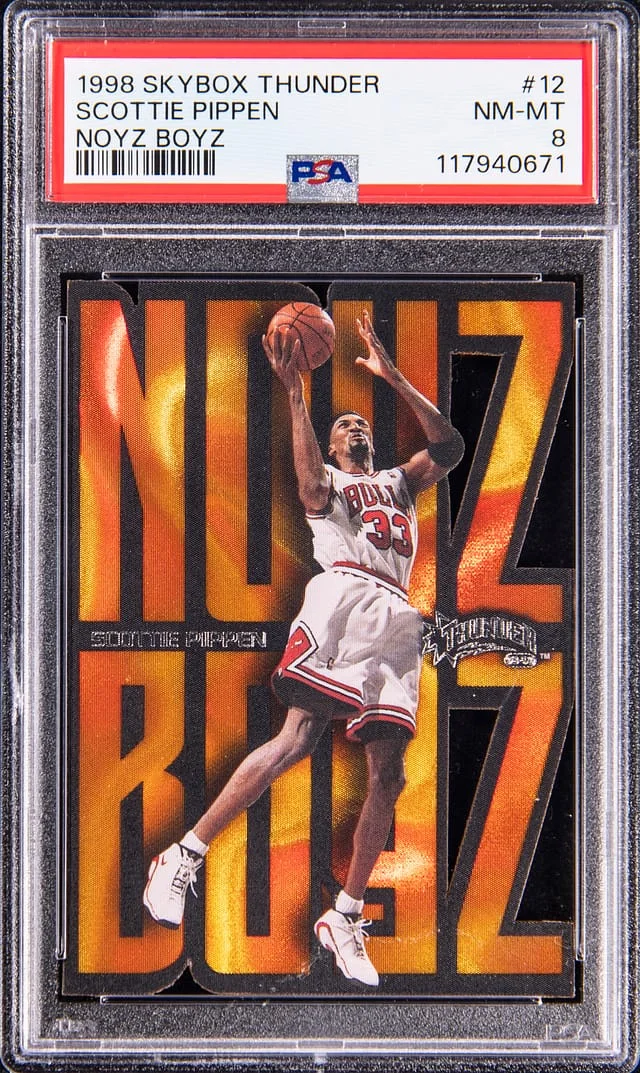 1998-99 SkyBox Thunder Scottie Pippen Noyz Boyz #12 card image