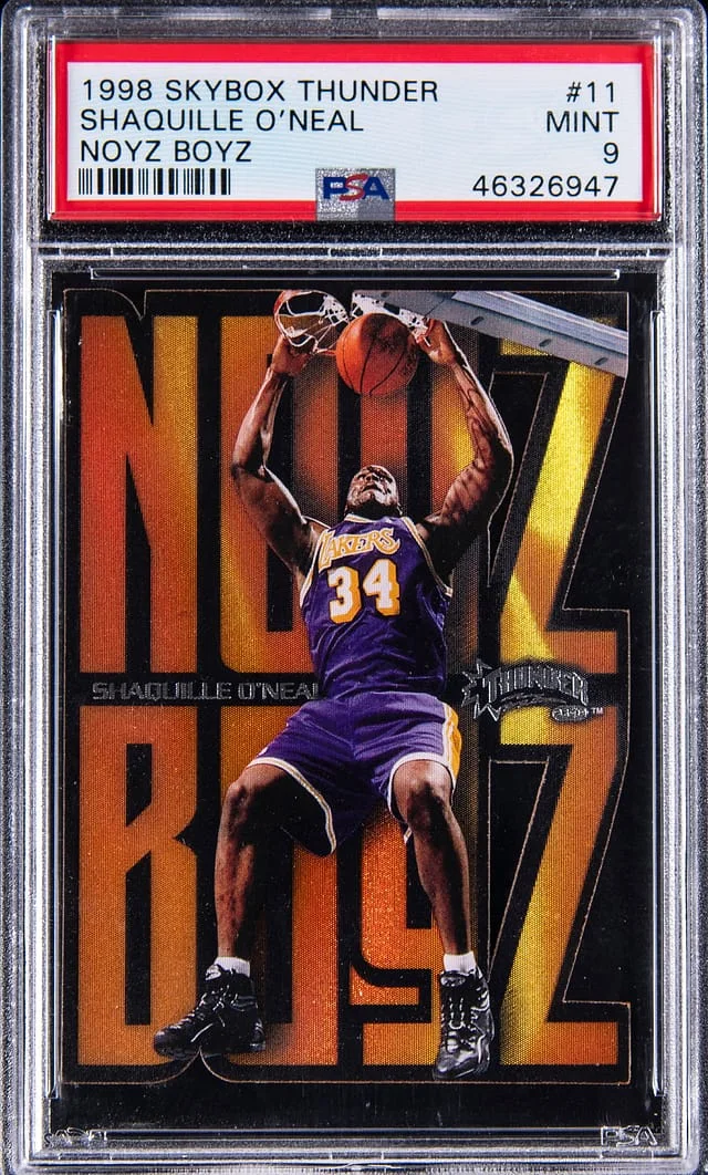 1998-99 SkyBox Thunder Shaquille O'Neal Noyz Boyz #11 card image