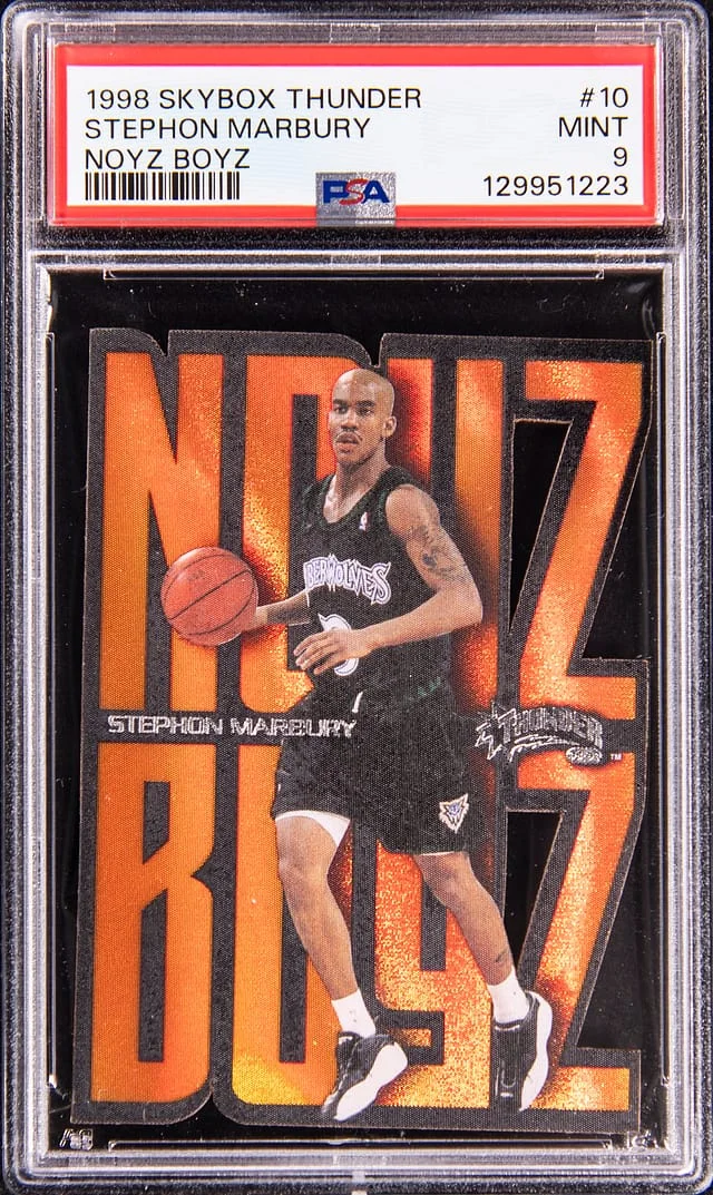 1998-99 SkyBox Thunder Stephon Marbury Noyz Boyz #10 card image