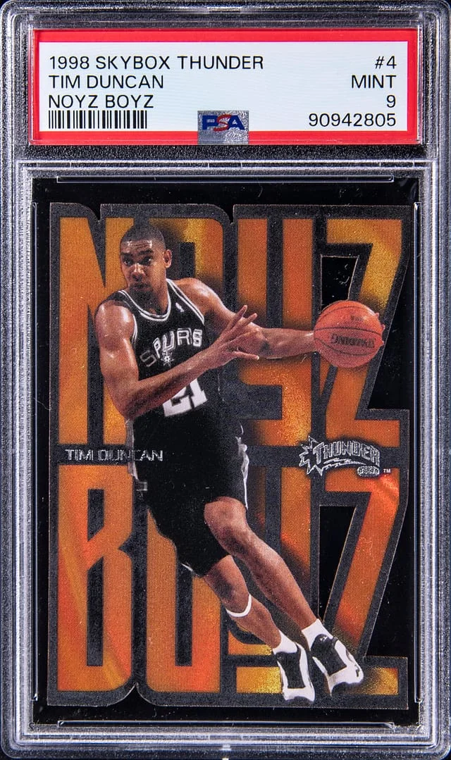 1998-99 SkyBox Thunder Tim Duncan Noyz Boyz #4 card image