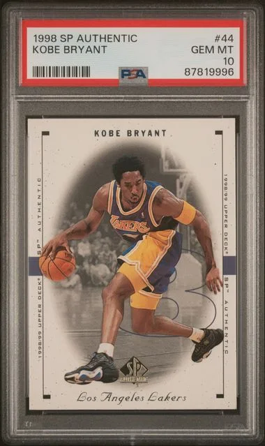 1998-99 SP Authentic Kobe Bryant #44 card image