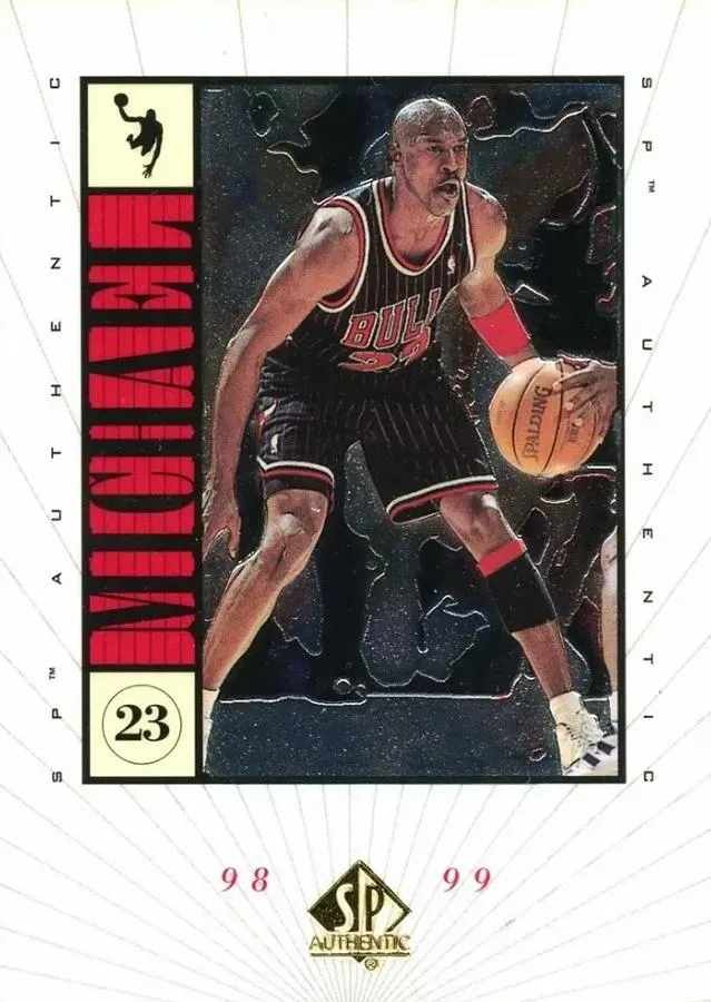 1998-99 SP Authentic Michael Jordan Michael #M10 card image