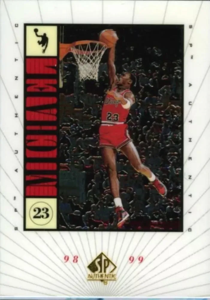 1998-99 SP Authentic Michael Jordan Michael #M11 card image