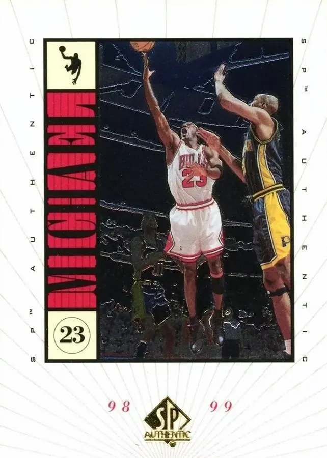 1998-99 SP Authentic Michael Jordan Michael #M13 card image