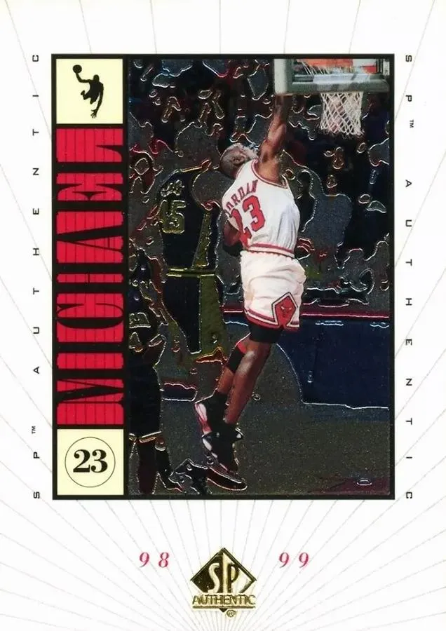 1998-99 SP Authentic Michael Jordan Michael #M14 card image