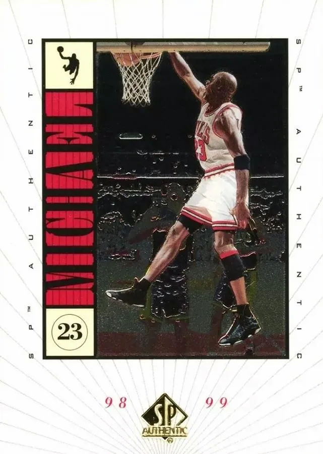 1998-99 SP Authentic Michael Jordan Michael #M15 card image