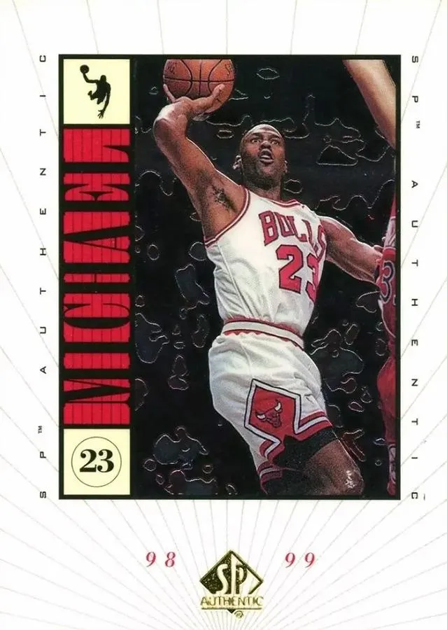 1998-99 SP Authentic Michael Jordan Michael #M6 card image