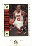 1998-99 SP Authentic Michael Jordan Michael #M8 card image