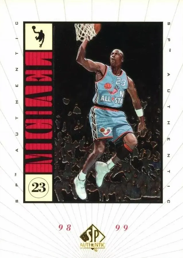 1998-99 SP Authentic Michael Jordan Michael #M9 card image