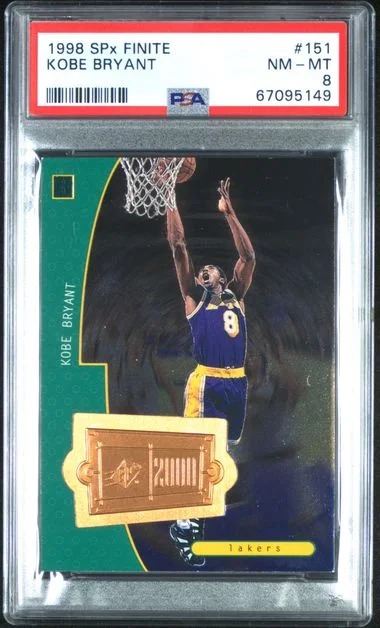 1998-99 SPx Kobe Bryant Finite #151 card image