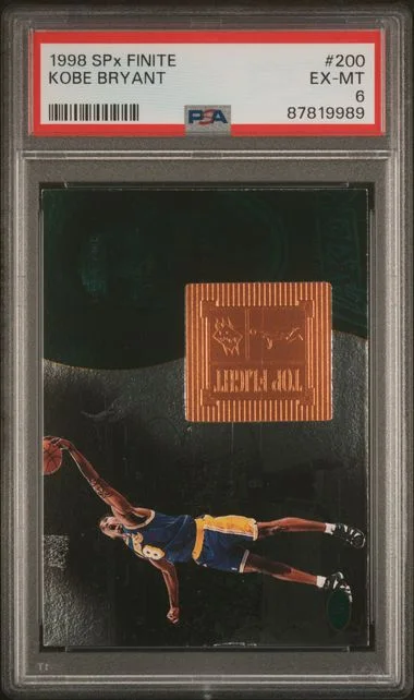 1998-99 SPx Kobe Bryant Finite #200 card image