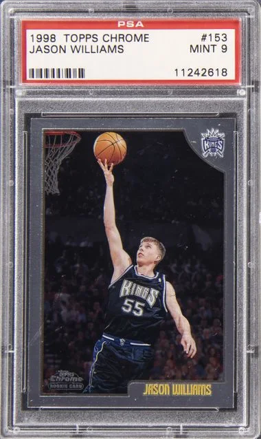 1998-99 Topps Chrome Jason Williams #153 card image