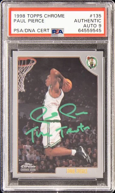 1998-99 Topps Chrome Paul Pierce #135 card image