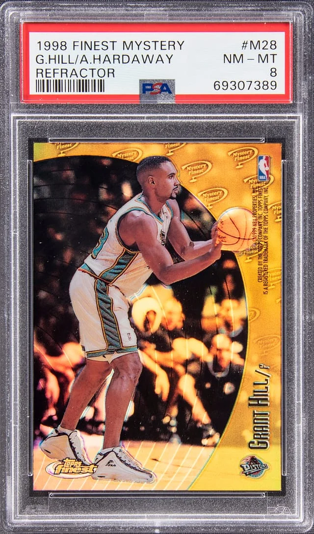 1998-99 Topps Finest Grant Hill/Anfernee Hardaway Mystery Refractor #M28 card image