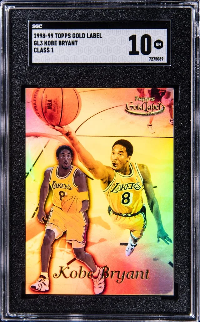 1998-99 Topps Gold Label Class 1 Kobe Bryant #GL3 card image