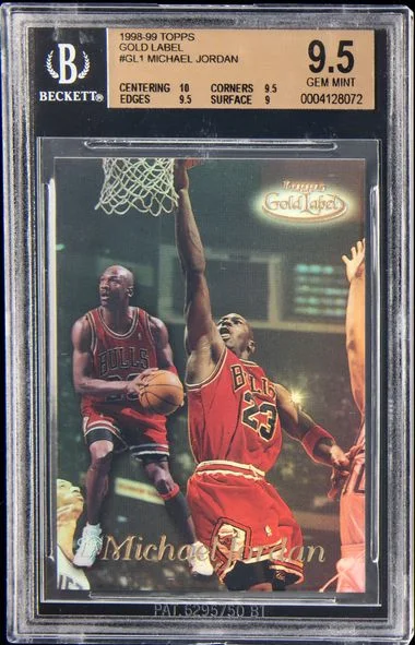 1998-99 Topps Gold Label Michael Jordan #GL1 card image