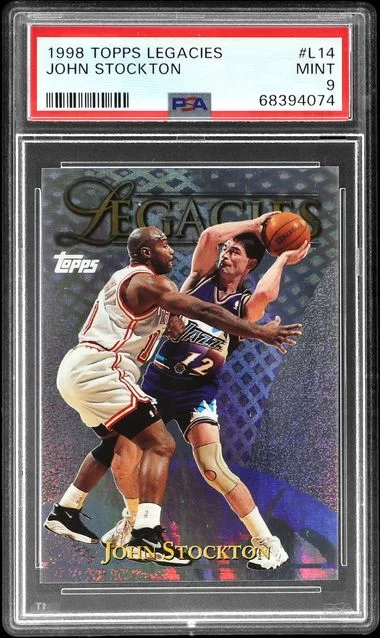 1998-99 Topps John Stockton Legacies #L14 card image