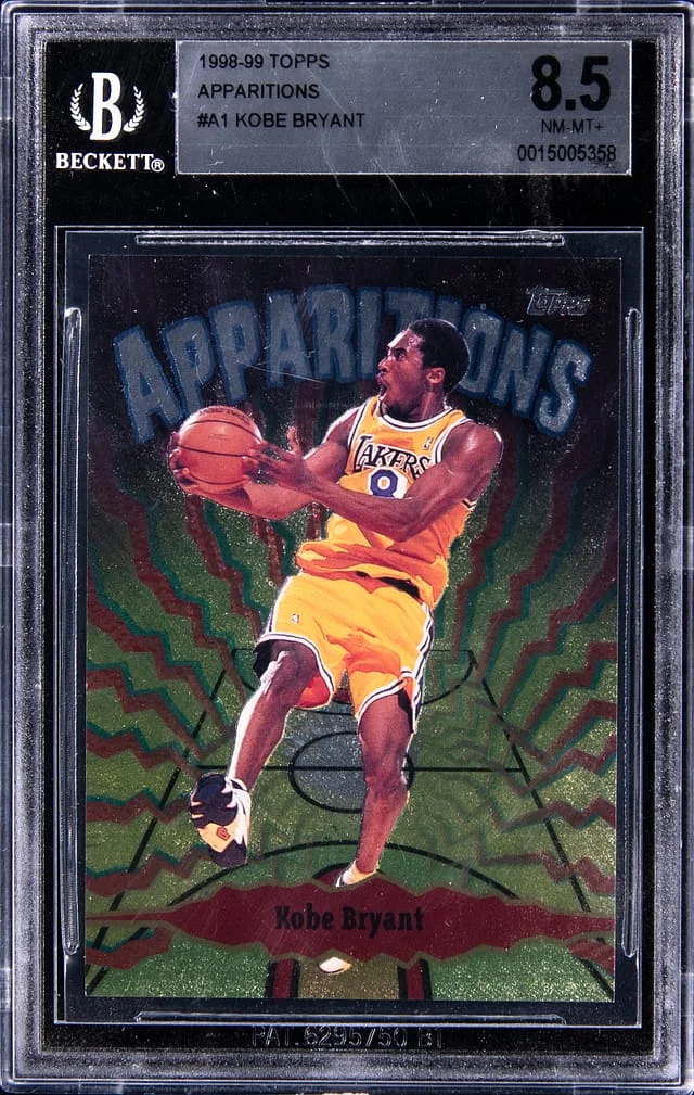 1998-99 Topps Kobe Bryant Apparitions #A1 card image
