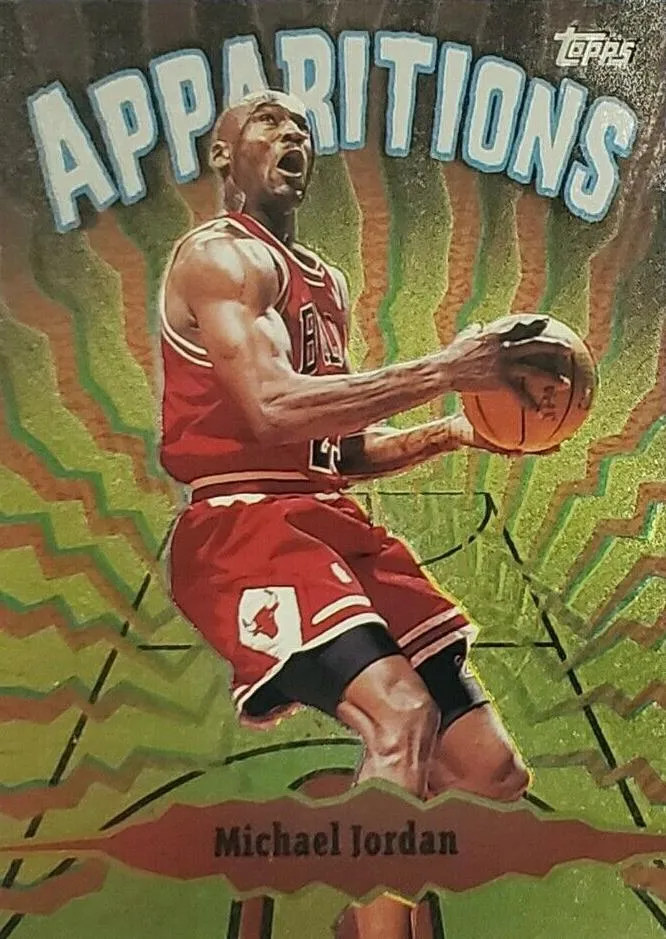 1998-99 Topps Michael Jordan Apparitions #A15 card image