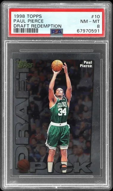 1998-99 Topps Paul Pierce Draft Redemption #10 card image