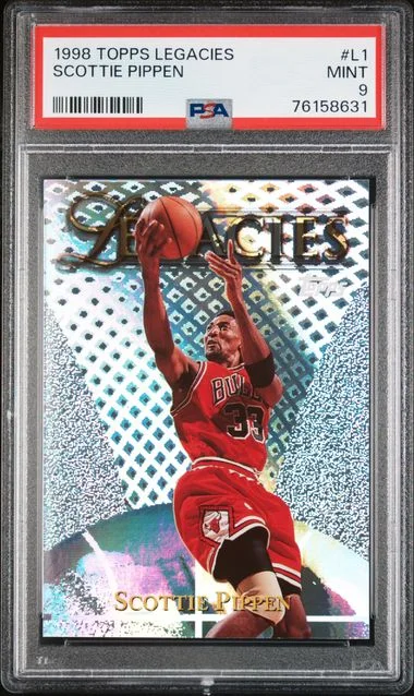 1998-99 Topps Scottie Pippen Legacies #L1 card image