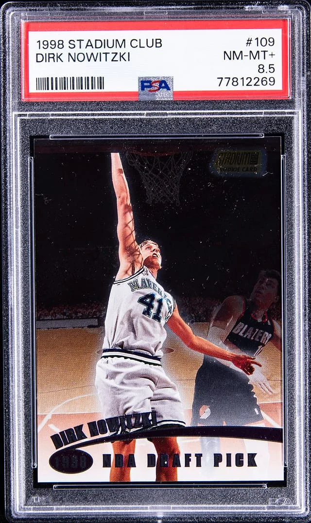 1998-99 Topps Stadium Club Dirk Nowitzki #109 card image