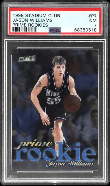 1998-99 Topps Stadium Club Jason Williams Prime Rookies #P7 card image