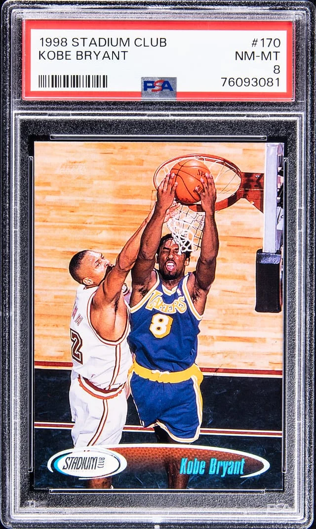 1998-99 Topps Stadium Club Kobe Bryant #170 card image