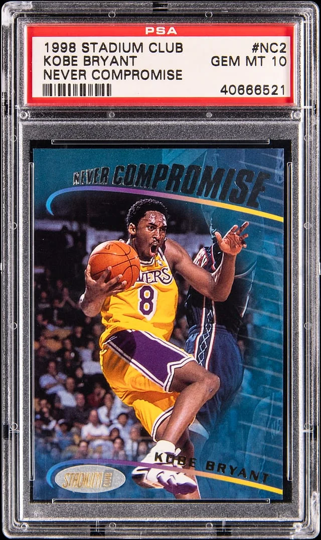 1998-99 Topps Stadium Club Kobe Bryant Never Compromise #NC2 card image